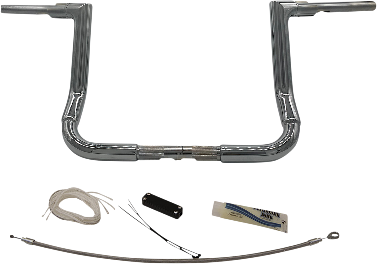 FAT BAGGERS INC. 1-1/2" EZ Install Flat Top Handlebar Kit