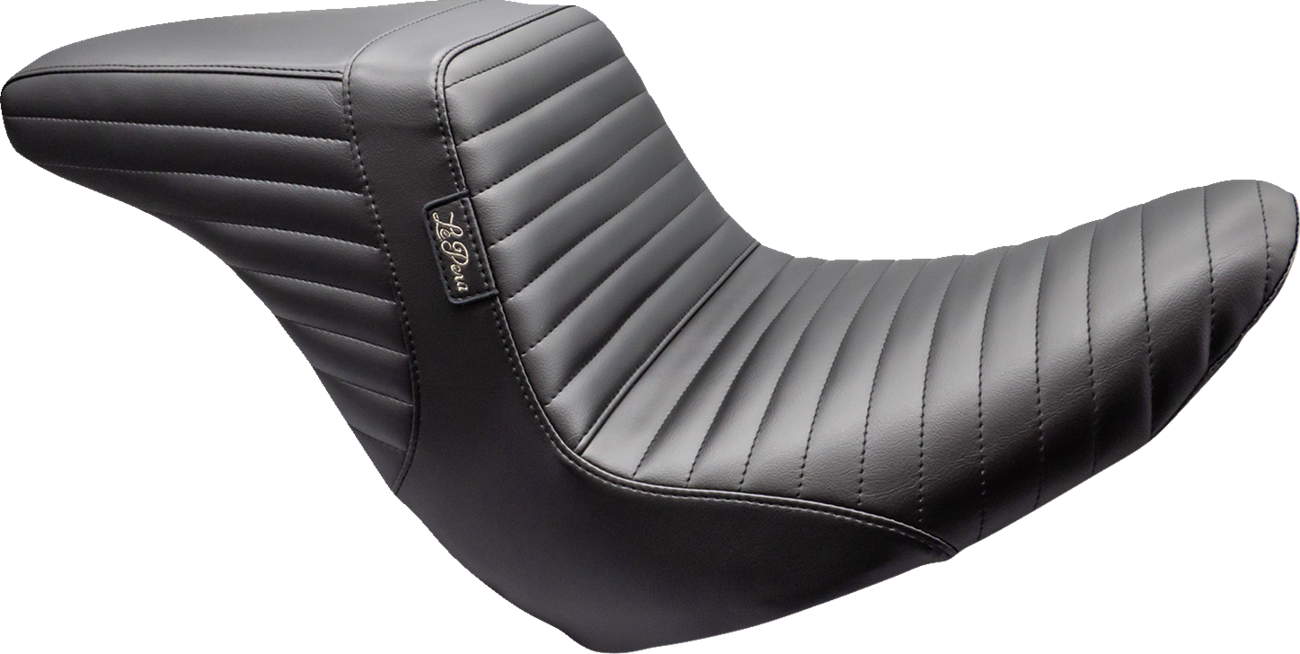 Le pera Kickflip Up Front Seat - Pleated - Black - FL/FX '18-'24 Harley Davidson