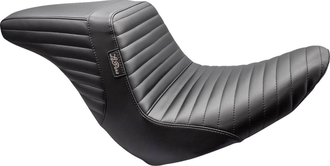 Le pera Kickflip Up Front Seat - Pleated - Black - FL/FX '18-'24 Harley Davidson