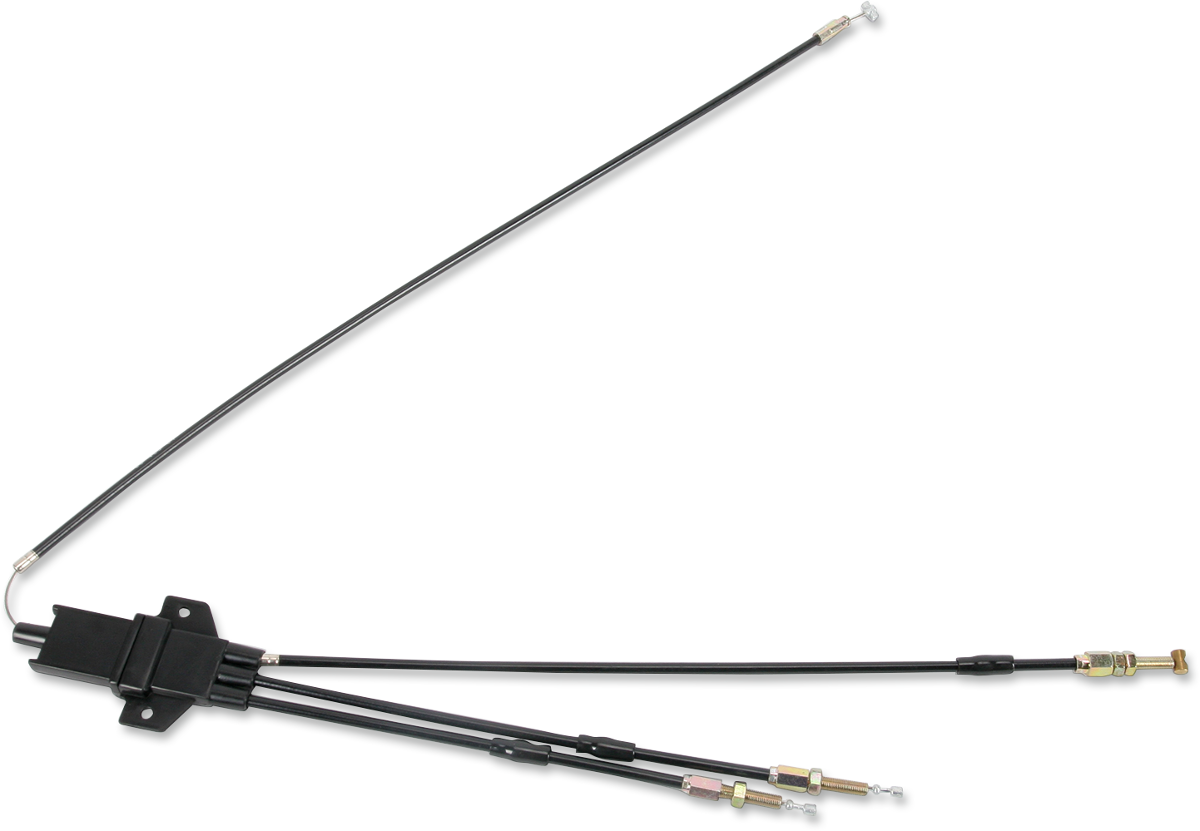 Parts unlimited Black Vinyl Throttle Cable - Polaris
