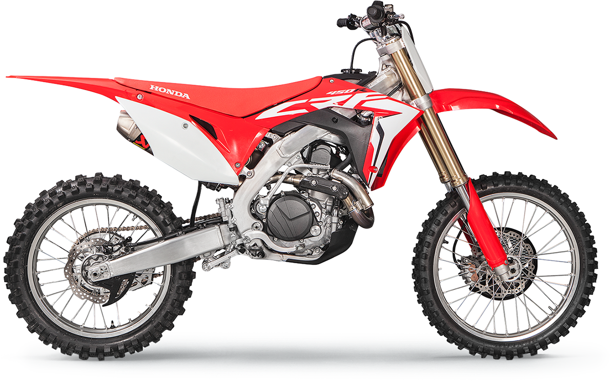 Akrapovic Race Exhaust - Stainless Steel/Titanium 2017-2020 Honda CRF450R / 2017-2020 Honda CRF450RX