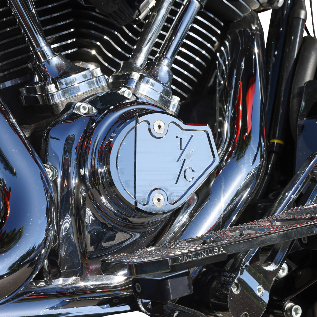 Thrashin Supply Gen 2 Smooth Timing Cover For Harley Milwaukee-Eight 2023-2025
