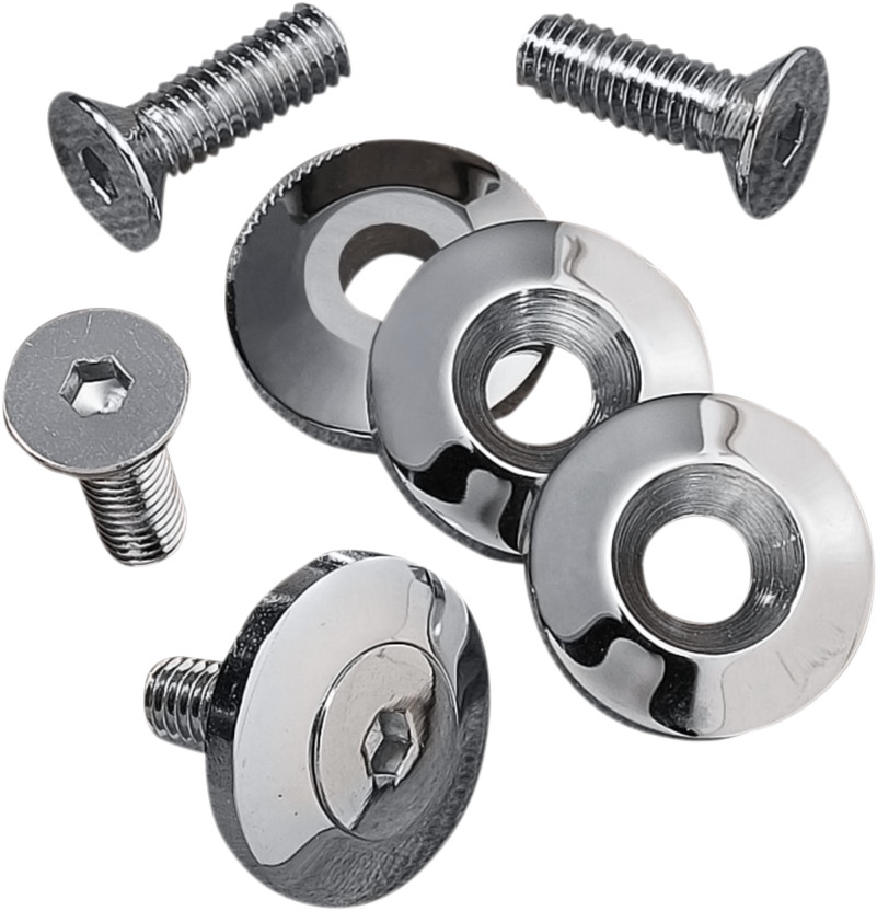 Drag Specialties Custom Bolt Kit for Flat Side Tanks