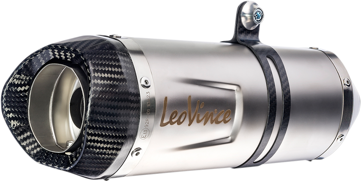 LEOVINCE Universal LV One Evo Slip-On Muffler