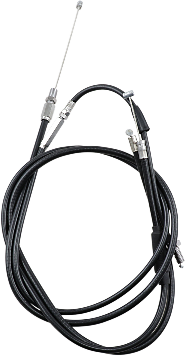 Black Vinyl Extended Throttle Cable