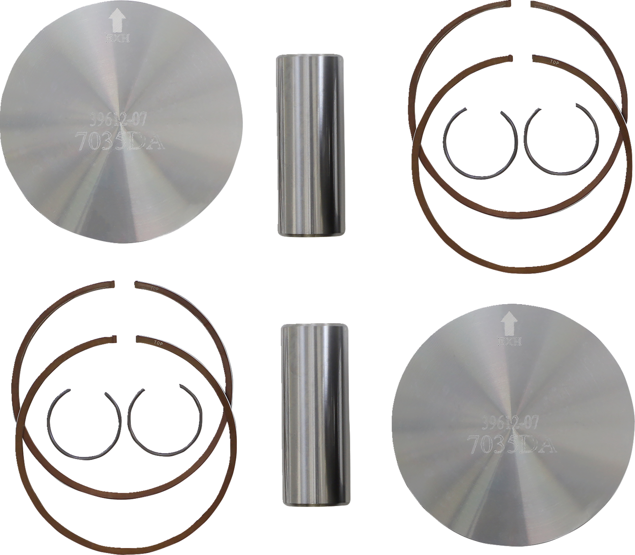 WOSSNER Piston Kit for 2 Stroke