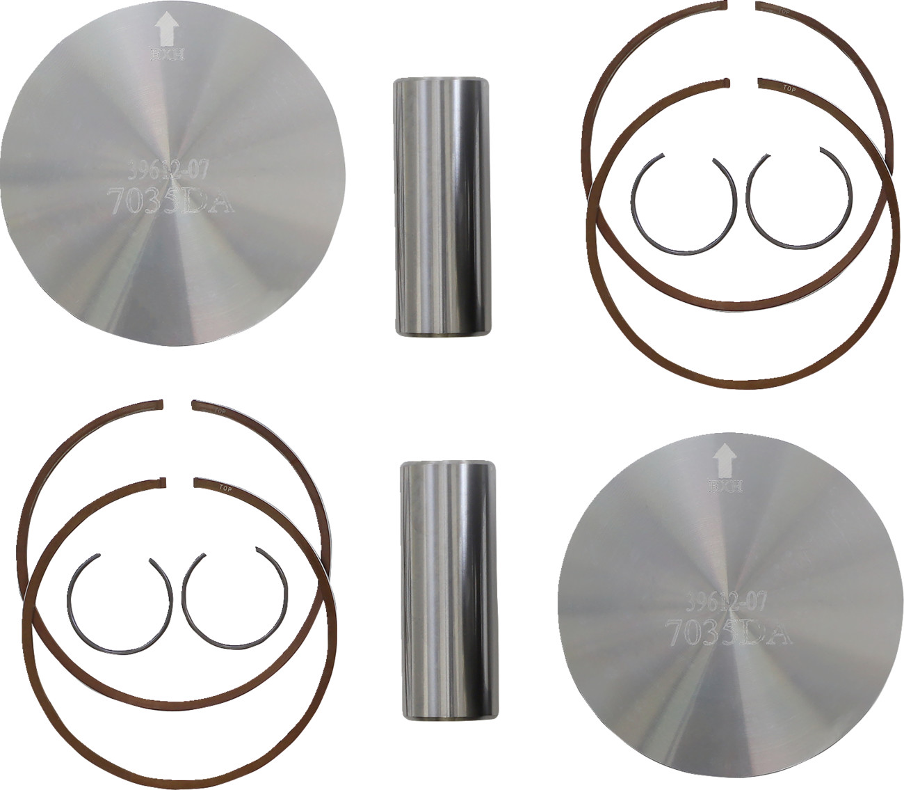 WOSSNER Piston Kit for 2 Stroke