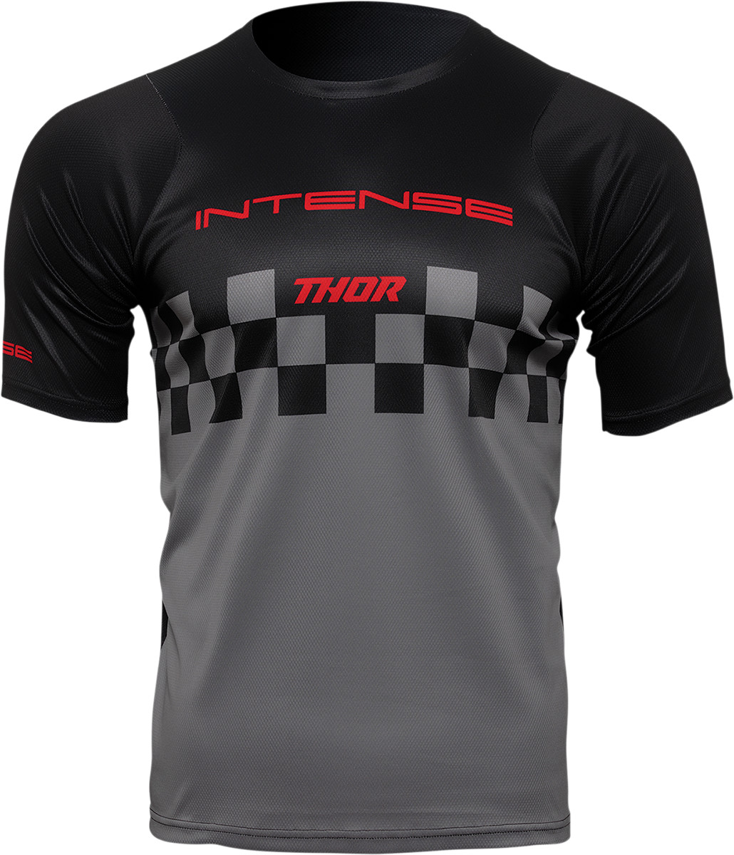 Thor Intense Assist Chex Short-Sleeve Jersey