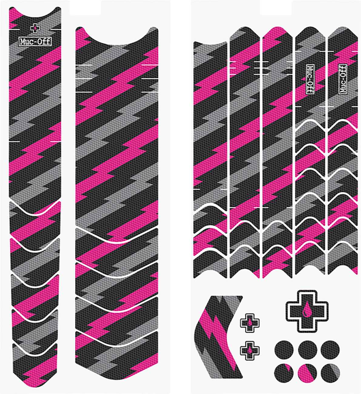 MUC-OFF USA Bicycle Frame Protection Kit