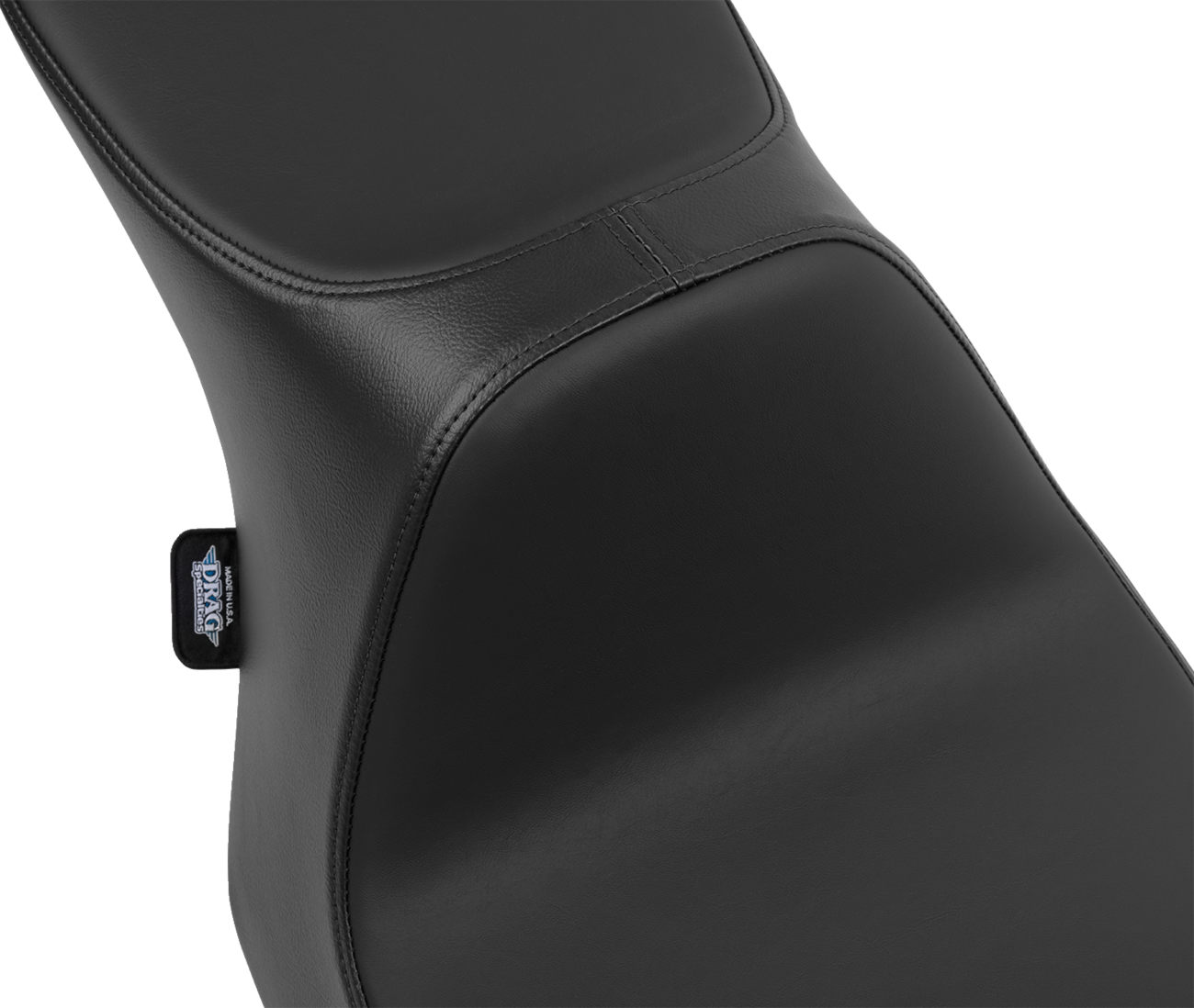 Drag specialties seats Predator III 2-Up Seat - Smooth - Solar Leather - FLT/FLH '23-'24 Harley Davidson