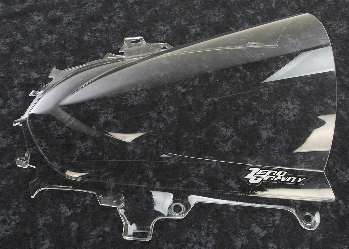 Zero gravity Double Bubble Windscreen - Clear - R1 2015-2019 Yamaha YZF-R1