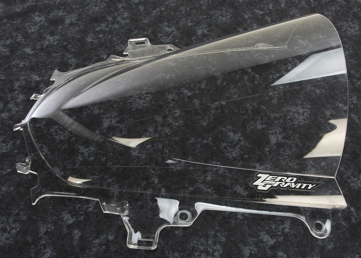 Zero gravity Double Bubble Windscreen - Clear - R1 2015-2019 Yamaha YZF-R1