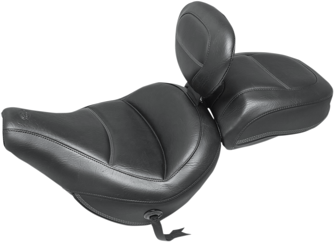 Mustang Standard Touring Solo Seat For Harley Softail Deluxe And Heritage 2018-2025