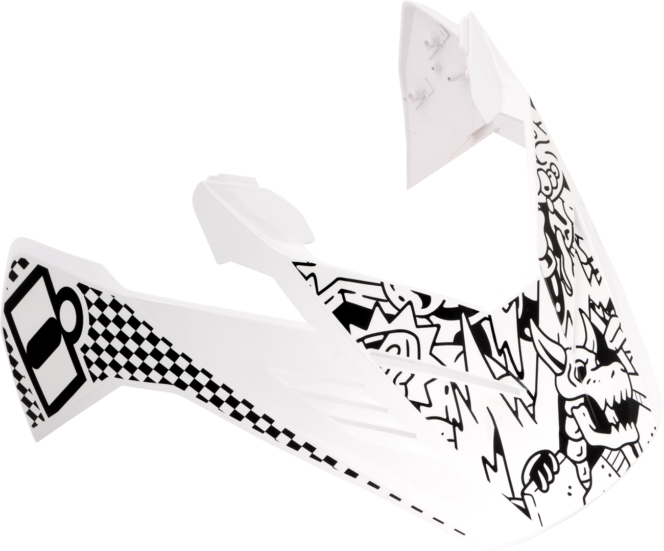 ICON Elsinore™ Helmet Peak — Doodle 3