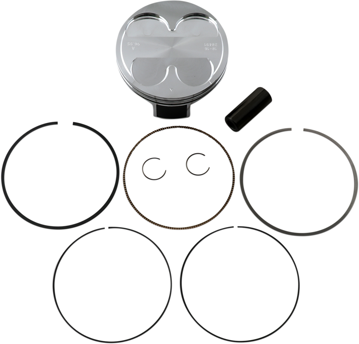 Piston Kit Forged Replica for 4 Stroke