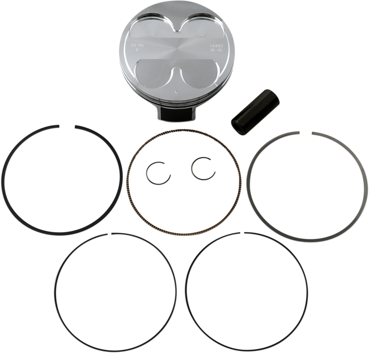 VERTEX Piston Kit Forged Replica for 4 Stroke