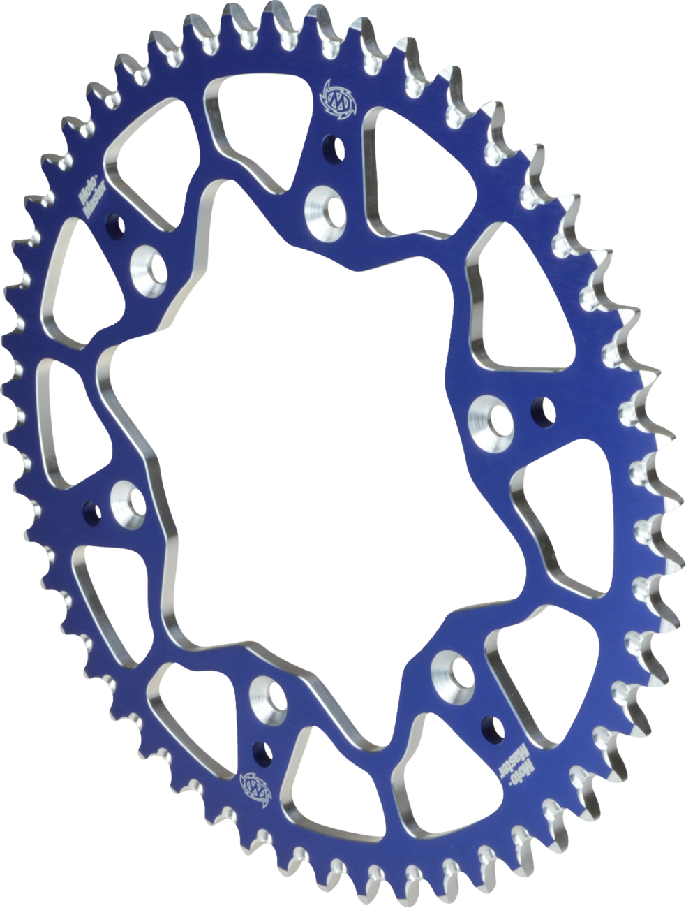 Moto-master 7075 Aluminum Rear Sprocket - 52 Tooth - Blue Gas Gas/Husaberg/Husqvarna/KTM/Triumph 52T