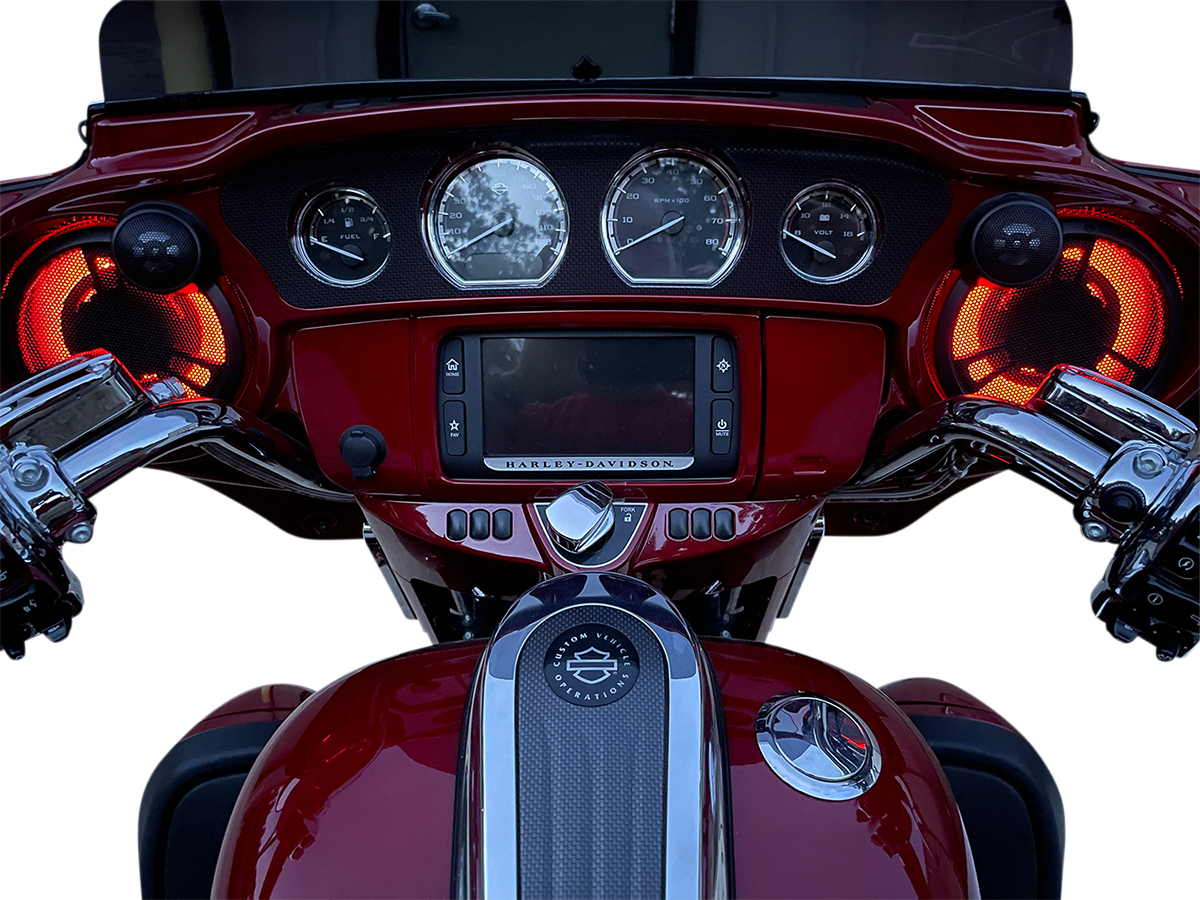 Custom Dynamics ProGlow LED Speaker Lights For Harley Touring 2014-2021