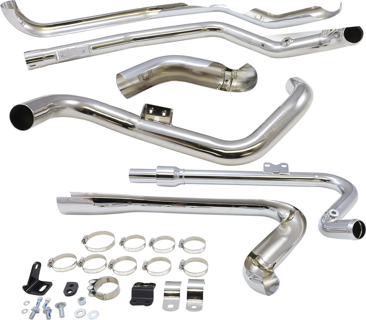 COBRA TRUE DUAL HEADPIPES BLACK FLH/FLT 17-22