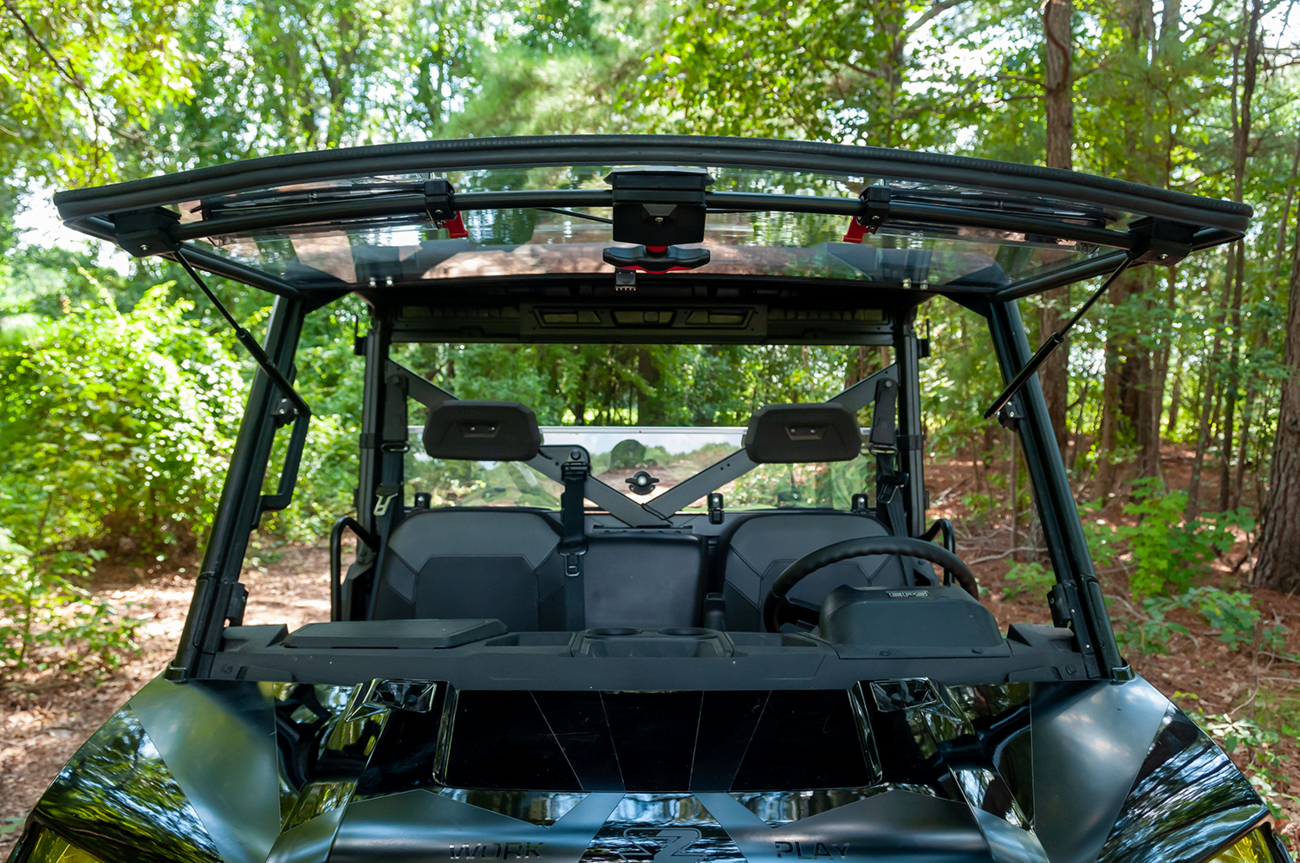Seizmik Flip-Up Windshield With Vents Polaris Ranger XP 900 / 1000 / Crew 2013-2025