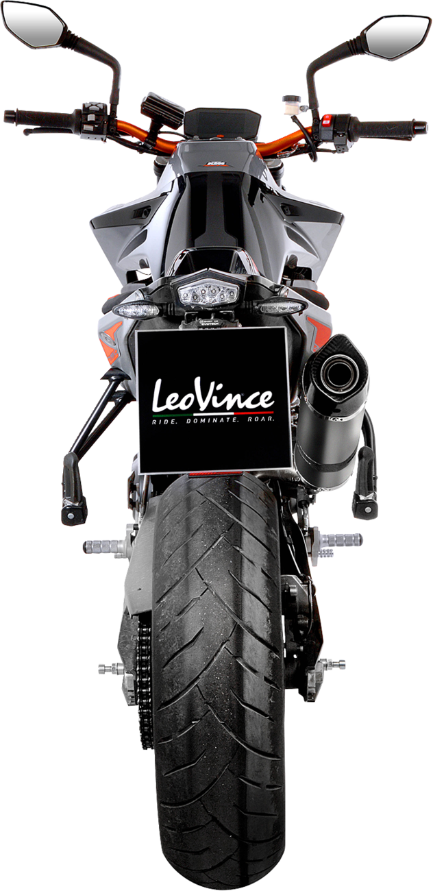 LeoVince LV One EVO Slip-On Exhaust KTM 790 / 890 Duke / R / GP 2018-2024