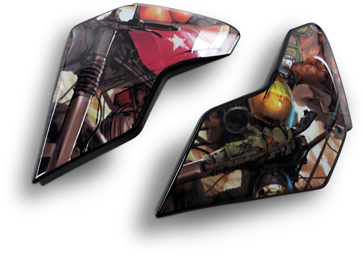 ICON Airflite™ Helmet Side Plates — Pleasuredome