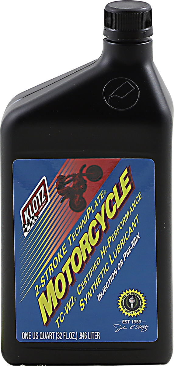 KLOTZ OIL TechniPlate® Synthetic TCW-2 2-Stroke Oil
