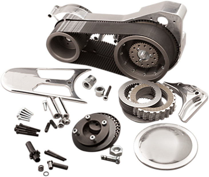 3" Electric Start 8mm Belt Drive with Lock-Up Clutch