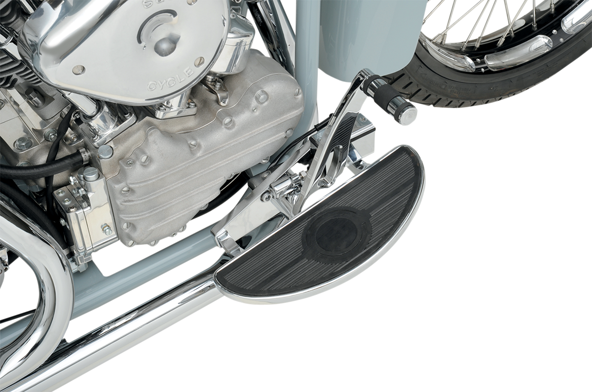 Chrome HalfMoon Floorboards For HarleyDavidson eBay