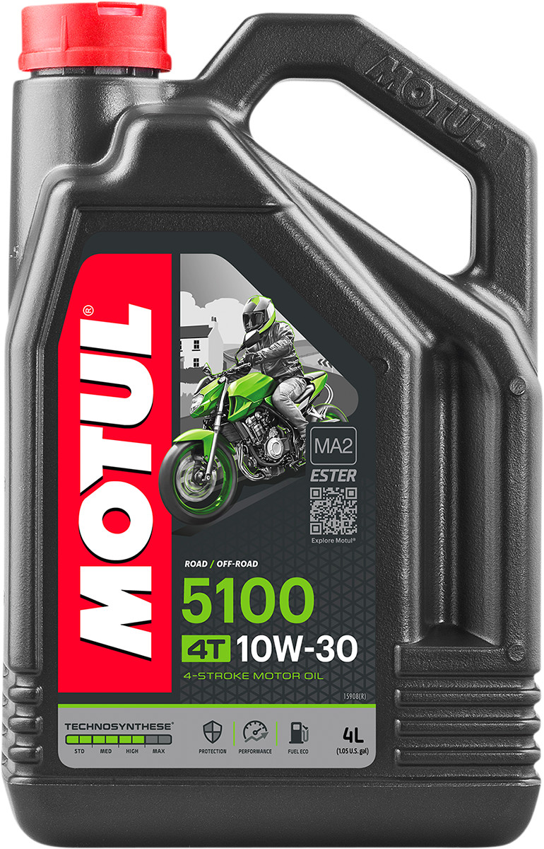 Motul 5100 Synthetic Blend Engine Oil - 4 Liter