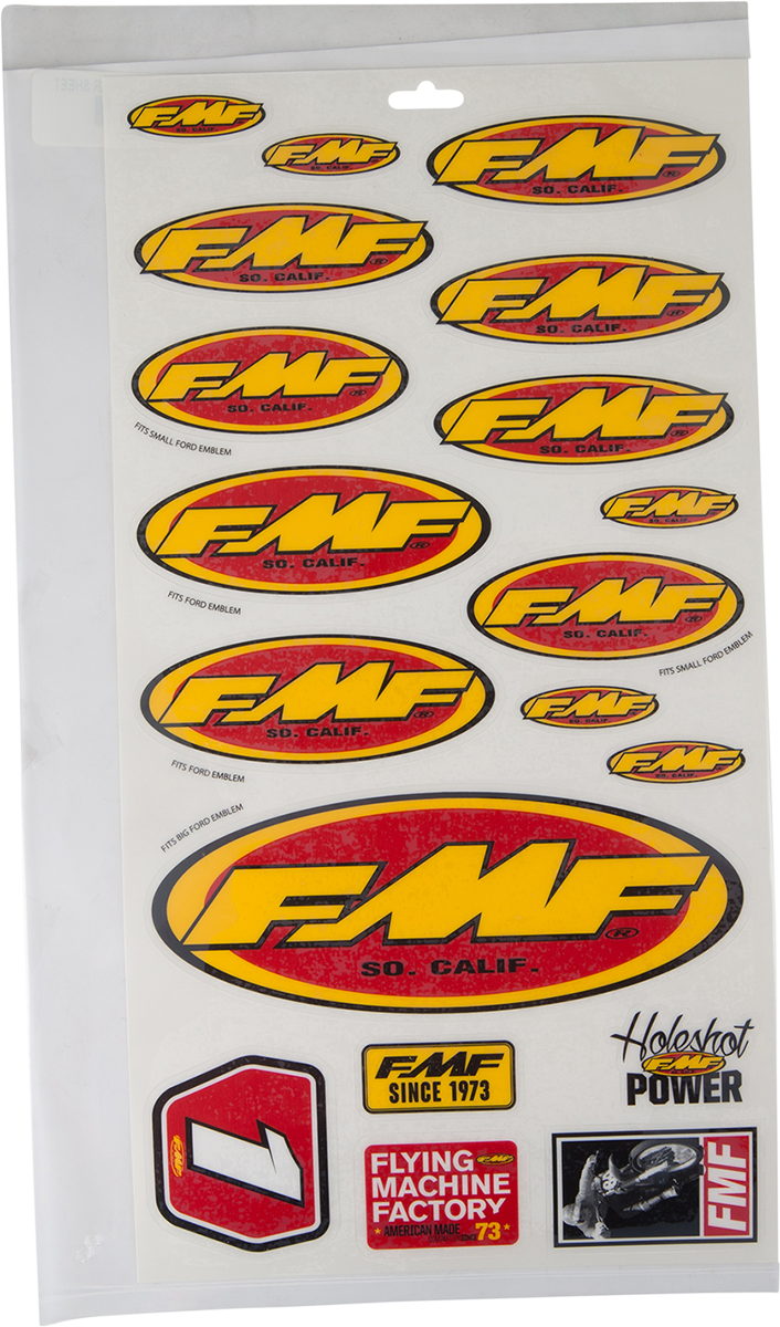 FMF Fender/Trailer Stickers