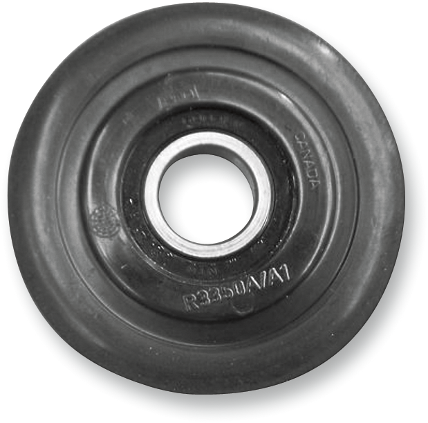 Parts unlimited Idler Wheel with 6004-2RS Bearing/Bushing - Black - 3.325" OD x 20 mm ID Yamaha