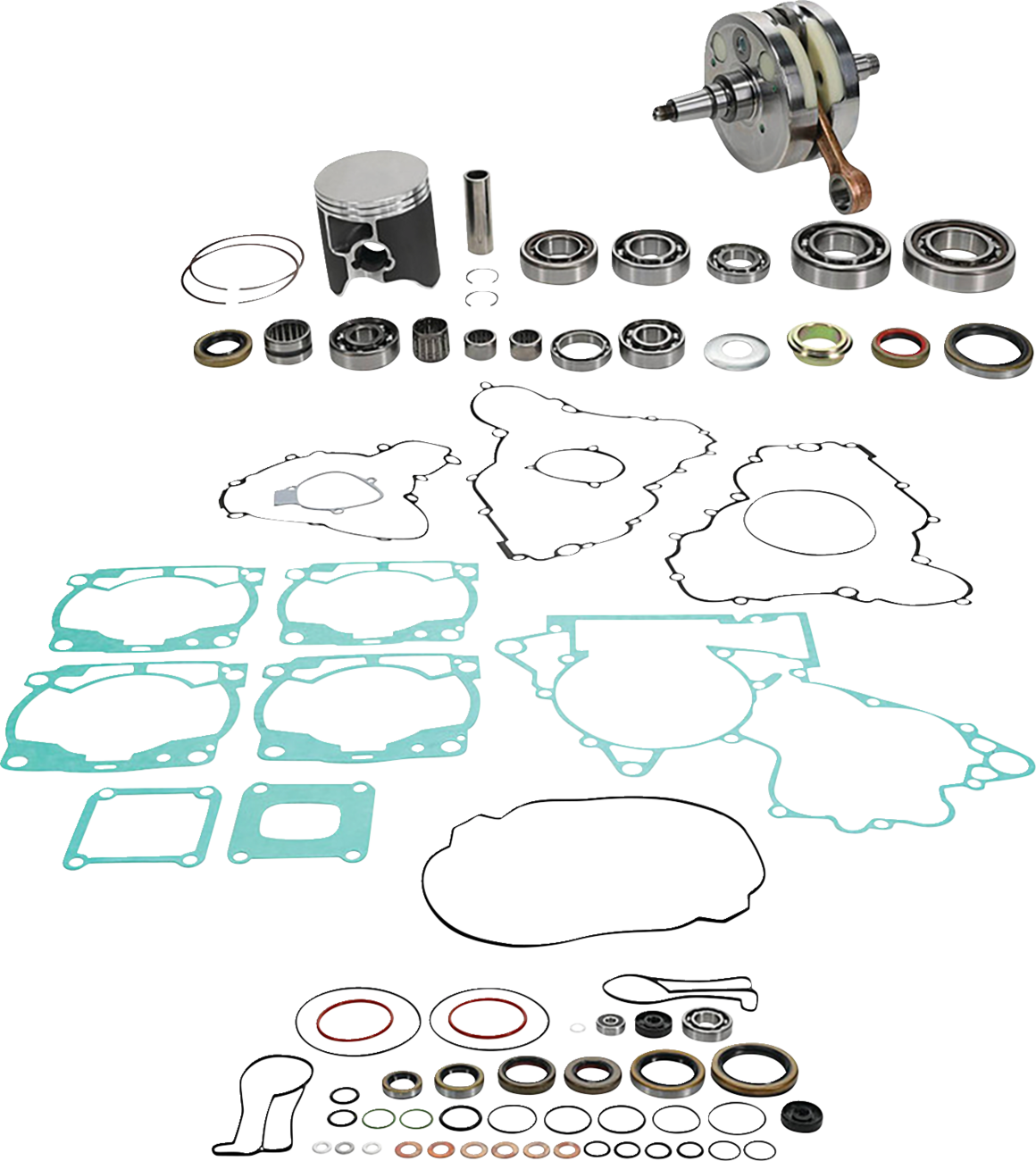 Vertex Complete Engine Rebuild Kit for 2-Stroke Husqvarna/KTM
