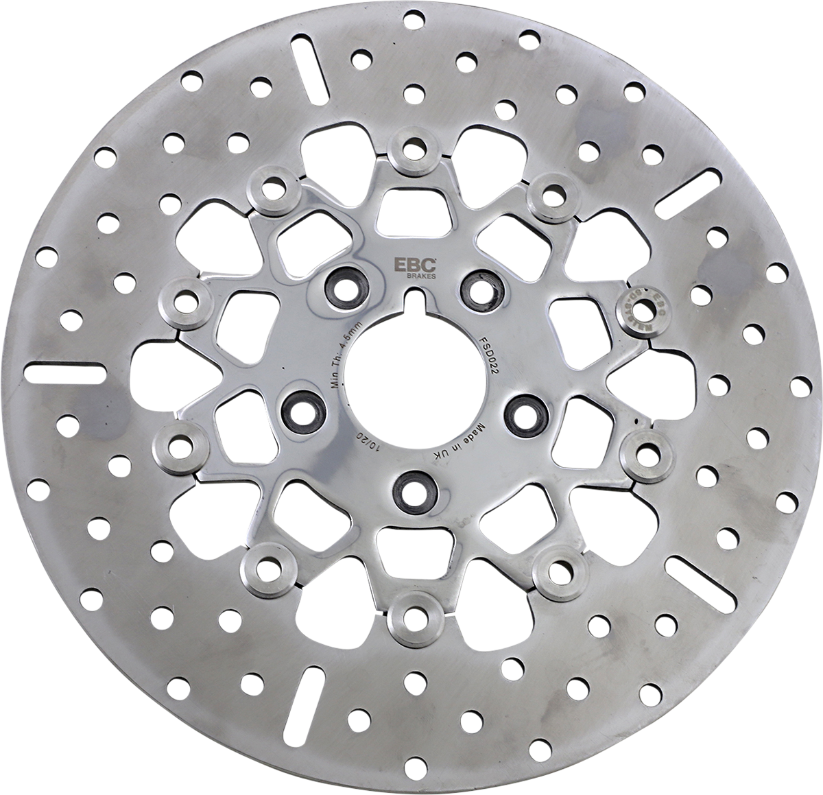 FSD Series Stainless Steel Front Brake Rotor for Big Twins