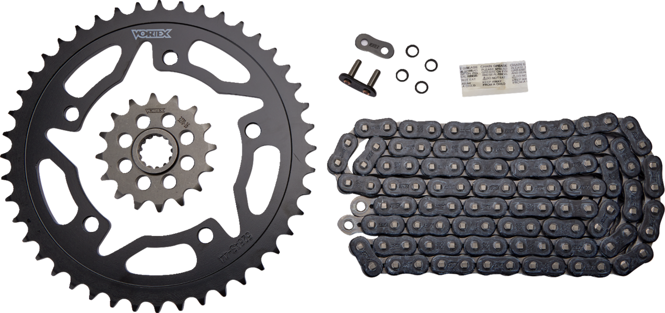 Vortex HFRS 520 Steel Chain Kit 2001-2006 Suzuki GSX-R1000 / 2000-2003 Suzuki GSX-R 750 W / 2000-2003 Suzuki GSX-R750
