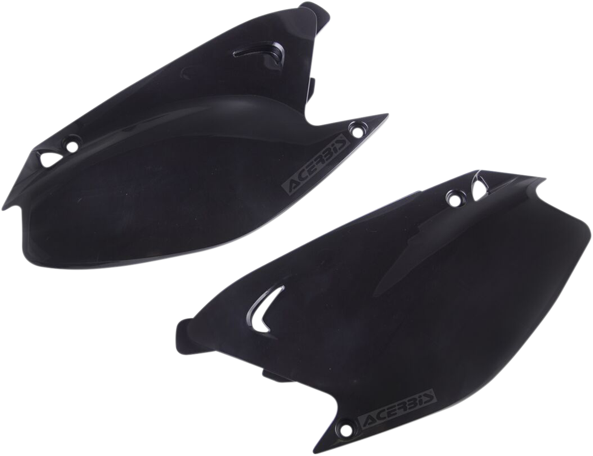 Acerbis Side Panels - Black 2003-2007 Kawasaki KX250 / 2003-2005 Kawasaki KX125