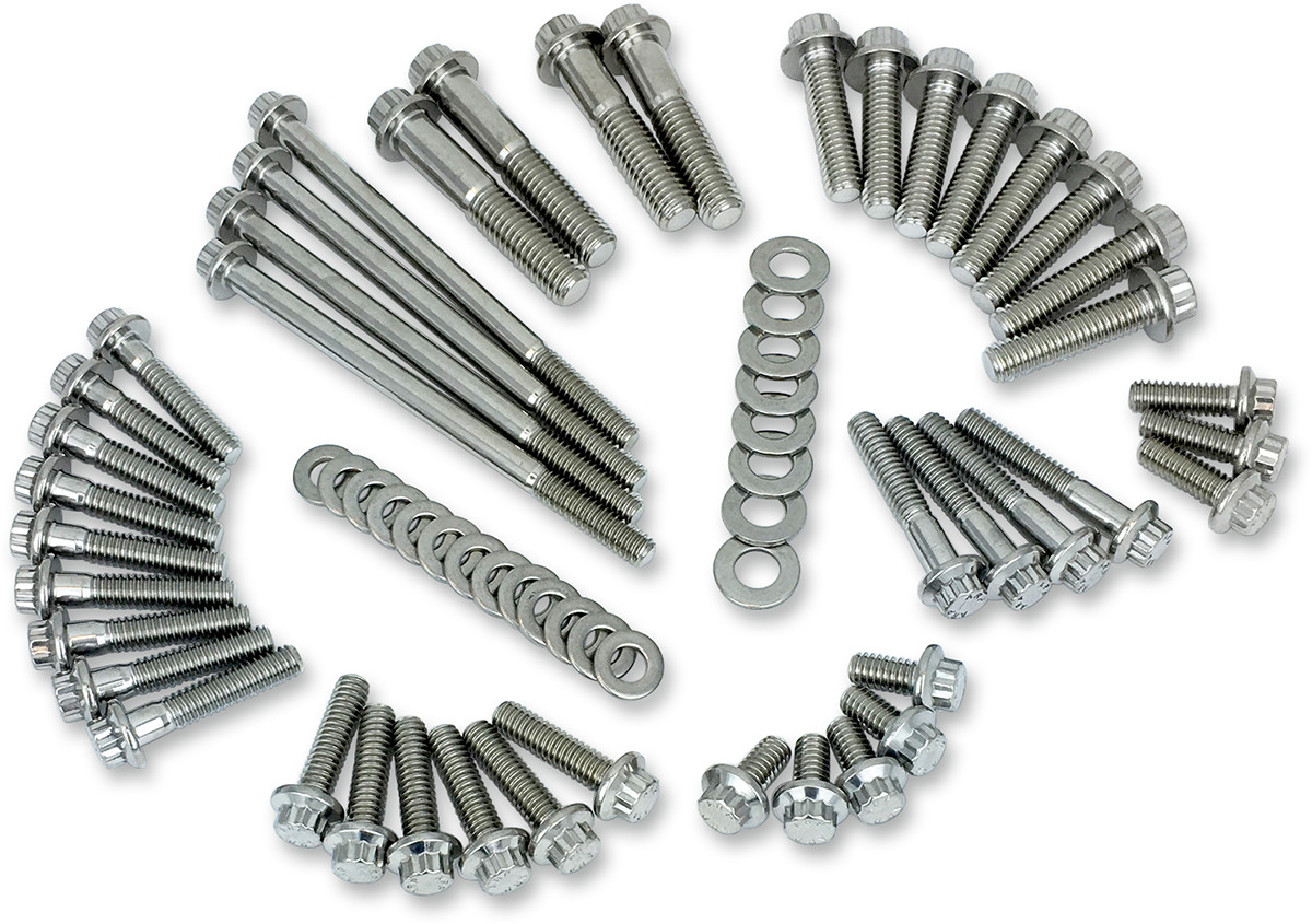 FEULING PARTS 12-Point External Primary/Transmission Engine Fastener Kit
