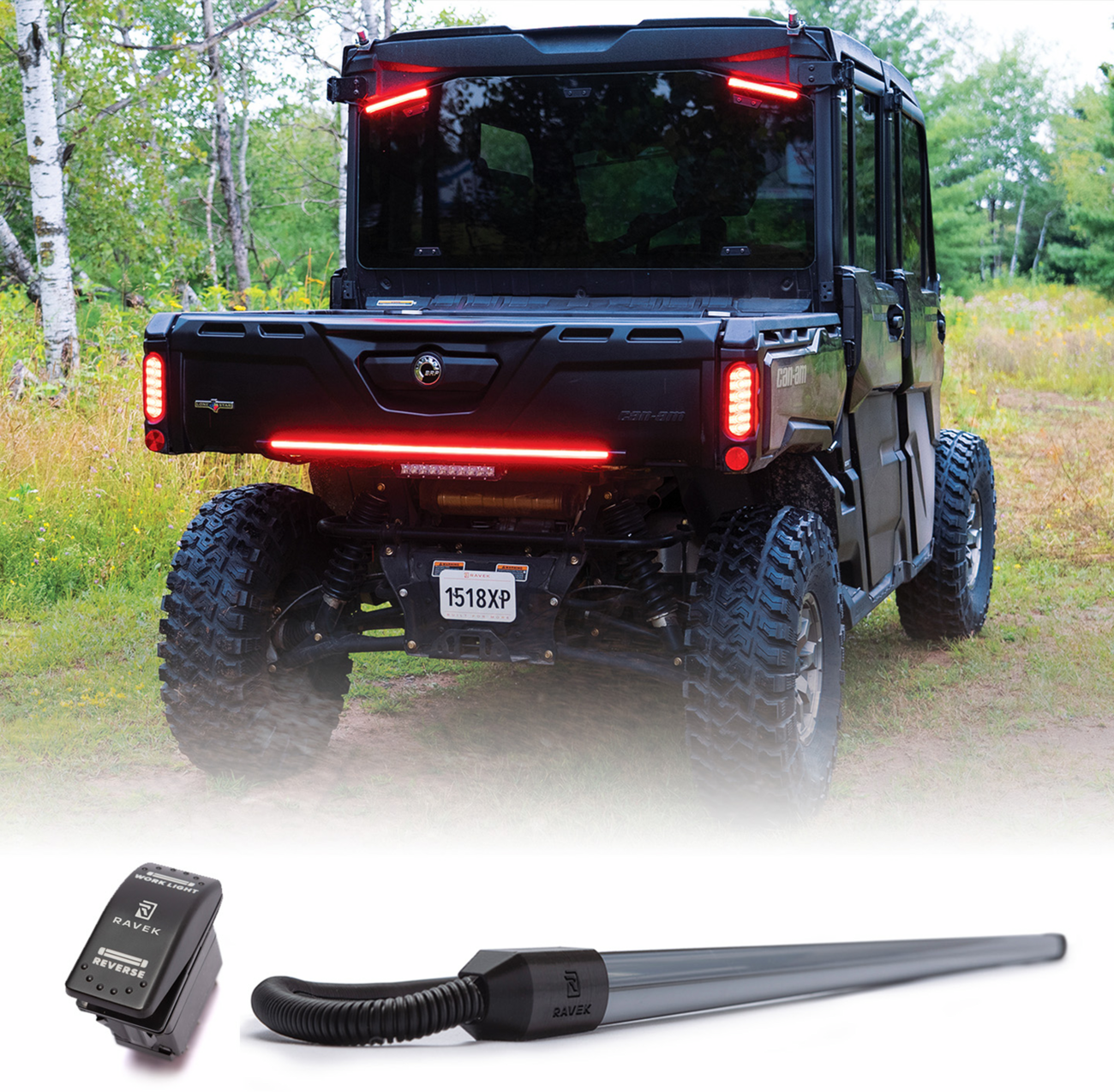 Ravek Taillight - Multi Function - Defender Can-Am