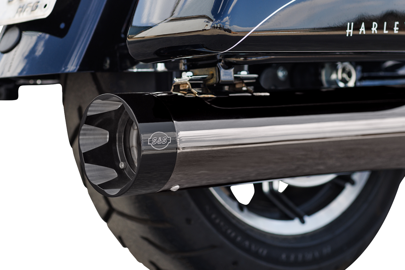 S&S Cycle Sidewinder Race Only Exhaust System For Harley Touring 2017-2026