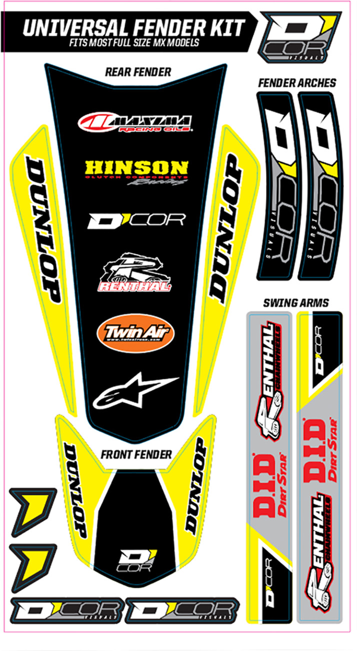 D'COR VISUALS Universal Trim Kit
