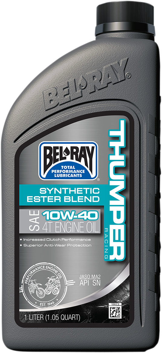 Bel-Ray Thumper Racing Synthetic Ester Blend 4T Engine Oil