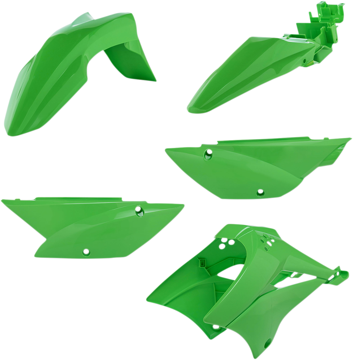 Acerbis Standard Replacement Body Kit - '24 OEM Green Kawasaki
