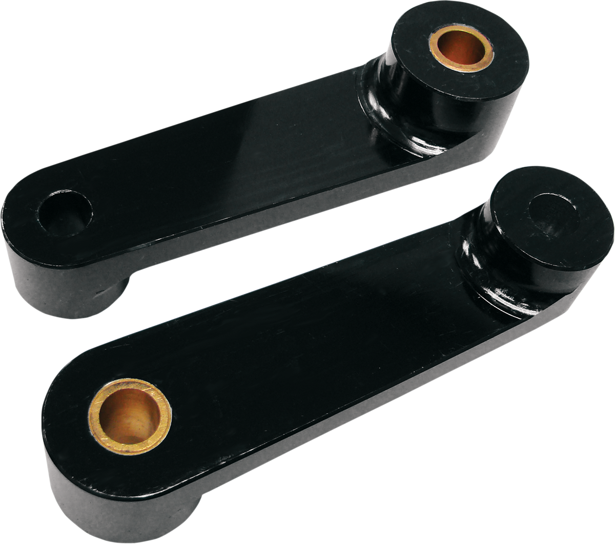 Baron Shock Drop Bracket Lowering Kit - Rear - Lowers 2" - Black 2010-2020 Suzuki Boulevard 1800 M109R / 2006-2014 Suzuki M109R Boulevard