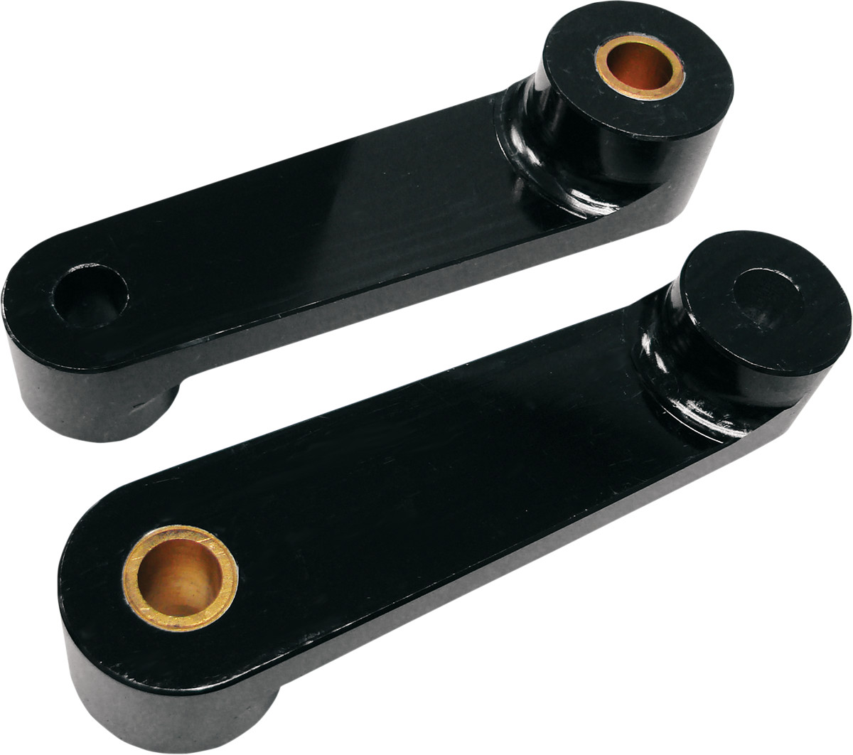 Baron Shock Drop Bracket Lowering Kit - Rear - Lowers 2" - Black 2010-2020 Suzuki Boulevard 1800 M109R / 2006-2014 Suzuki M109R Boulevard