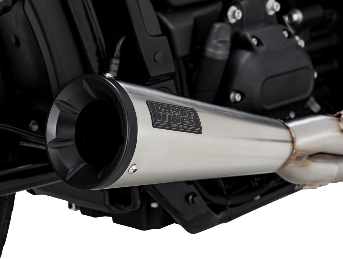 VANCE & HINES 2-into-1 Upsweep Exhaust System