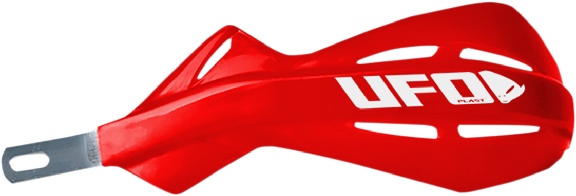 Ufo Handguards with Aluminum Insert for 7/8" Handlebars - Red