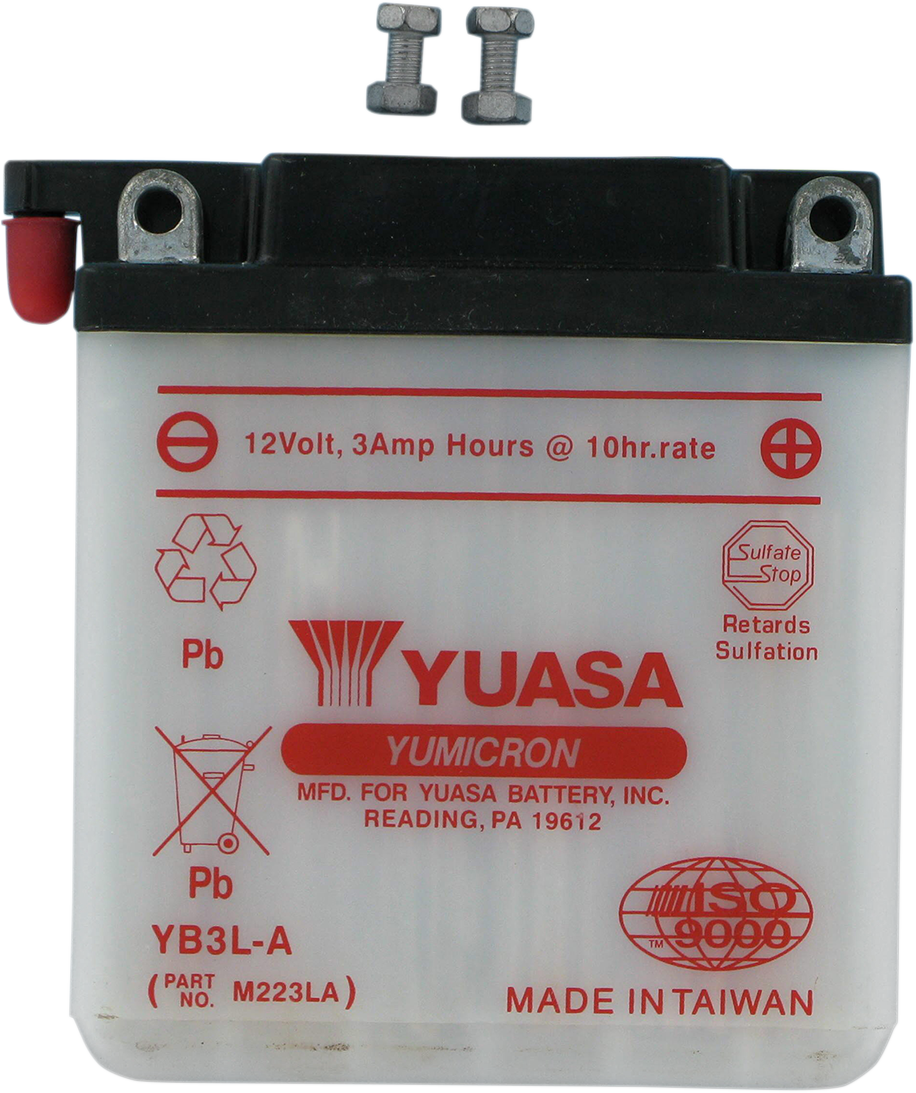 Yuasa Battery - YB3L-A Honda