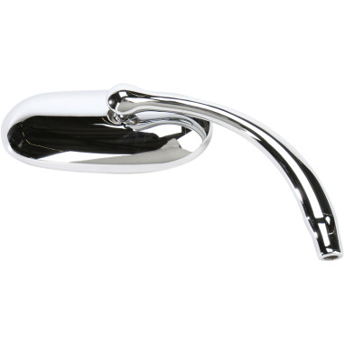 MIRROR OVAL RH CHR SHORT