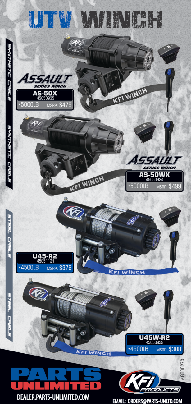 KFI PRODUCTS Assault Series Winch
