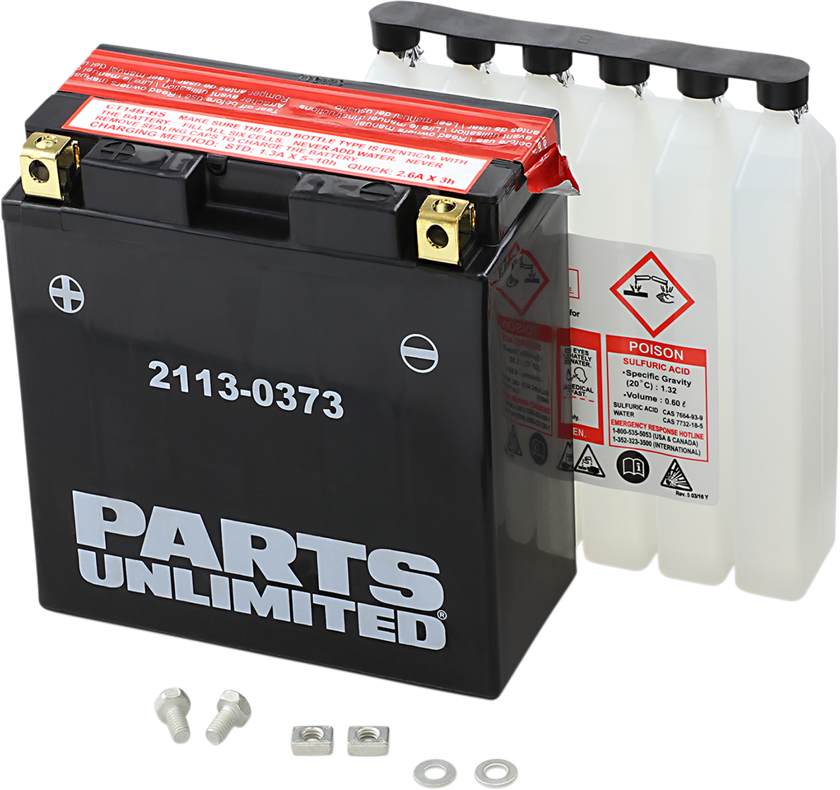 Parts unlimited AGM Battery - YT14B-BS Yamaha